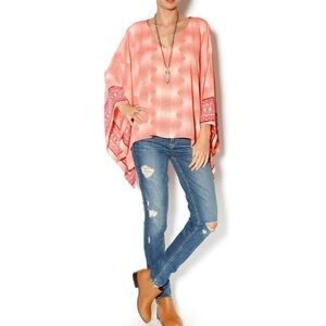 Pronto Flyaway kimono Bohemian festival top